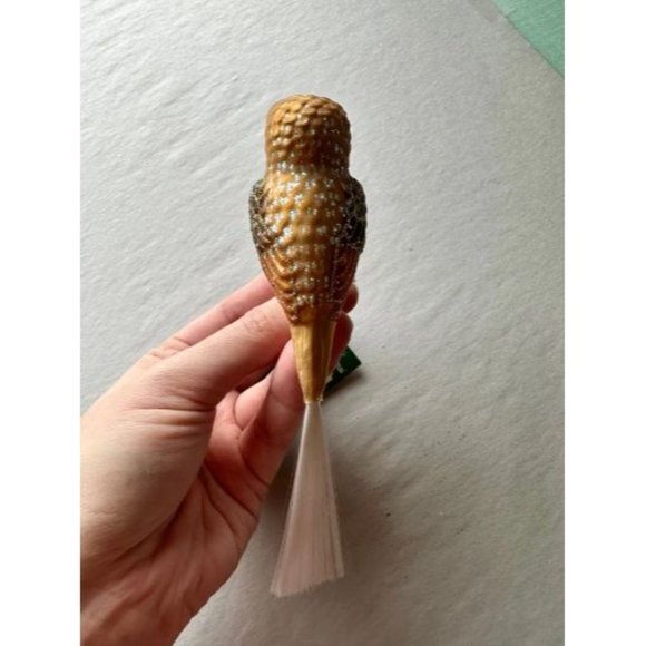 Barn Owl Clip-On Ornament Old World Christmas - Picture 2 of 3